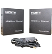 זוג ממירים מרחיק HDMI על גבי הרשת לטווח עד 60 מטר