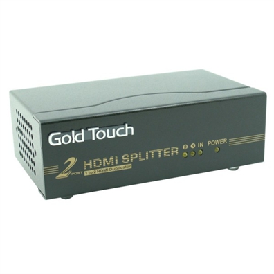 ממיר Gold Touch 2 Ports HDMI Splitter