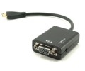 כבל מתאם Mini HDMI To VGA w/Audio Converter